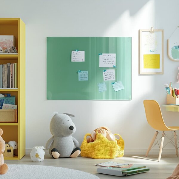 Zelená veronesova skleněná magnetická tabule Smatab® - 40 × 60 cm