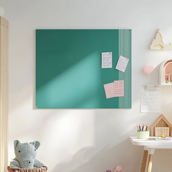 Zelená smaragdová skleněná magnetická tabule Smatab® - 40 × 60 cm