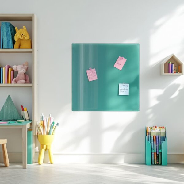 Zelená smaragdová skleněná magnetická tabule Smatab® - 40 × 60 cm
