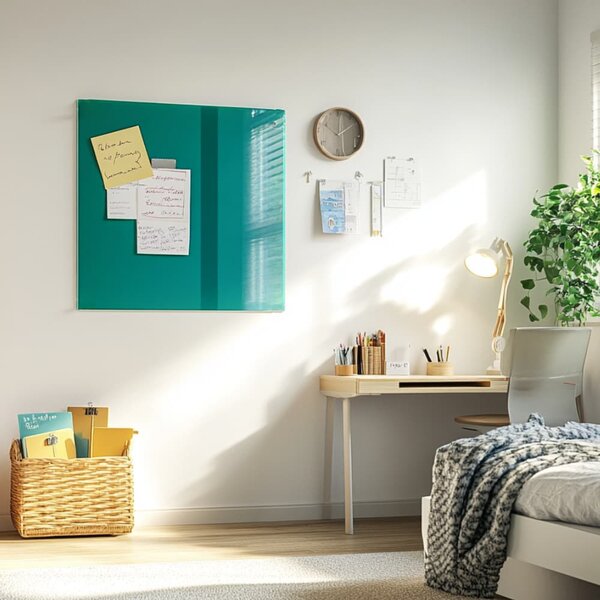 Zelená smaragdová skleněná magnetická tabule Smatab® - 40 × 60 cm