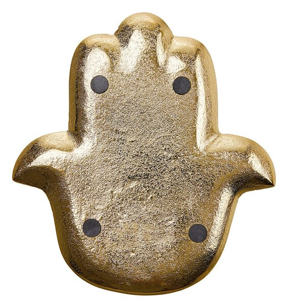 HAMSA Dekorační podnos 20 cm - zlatá