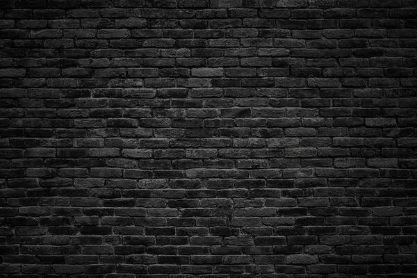 Fototapeta Černá cihlová zeď s bílou skvrnou, Fototapety s texturou, Populární fototapety, u53027 - Tapeko.co.cz
