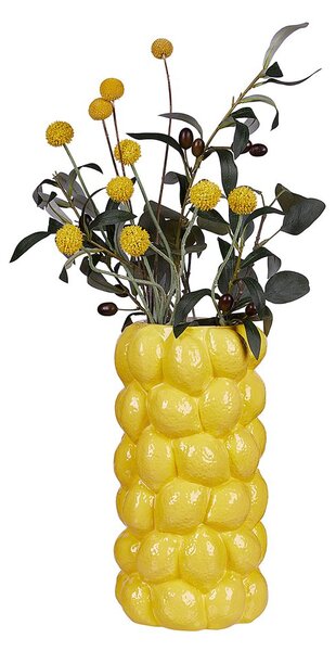 LEMON Váza 30 cm - žlutá