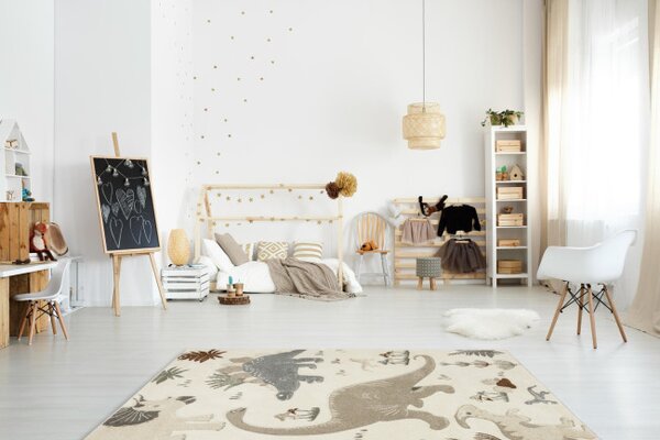 Koberec Tanami Kids C7015A krémový / béžový