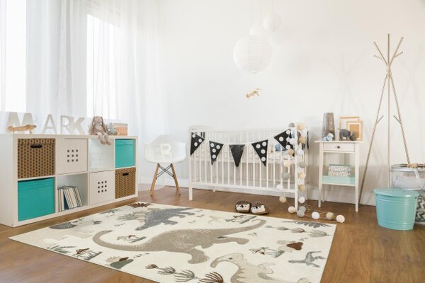 Koberec Tanami Kids C7015A krémový / béžový