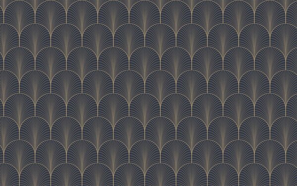 Fototapeta Elegantní bezešvý půlnoční vzor hřebenatky, Designové fototapety na zeď, Populární fototapety, u53246 - Tapeko.co.cz