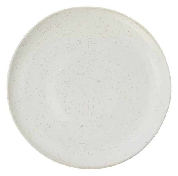 Kameninový obědový talíř Pion Grey/White 21,5 cm