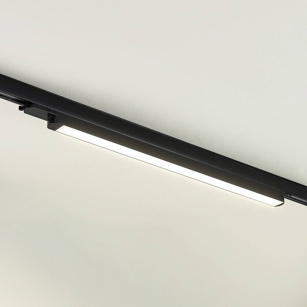 Arcchio Harlow LED kolejnicové světlo, černé, 69 cm, 4 000 K, Černá, Pracovna / kancelář, Hliník, Moderní