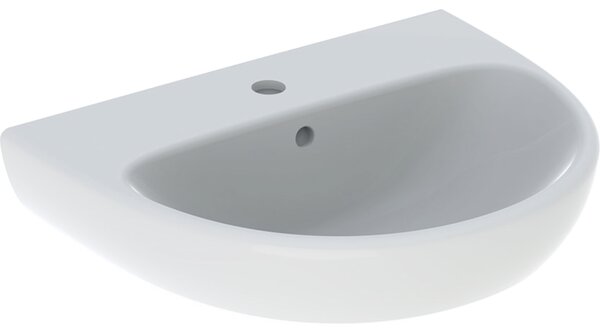 Geberit Selnova umyvadlo 55x44 cm polokulatý klasický bílá 500.315.01.7