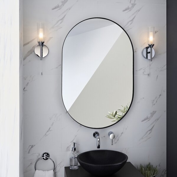 Endon 97171 - Koupelnové nástěnné svítidlo NATORI 1xG9/3W/230V IP44 lesklý chrom