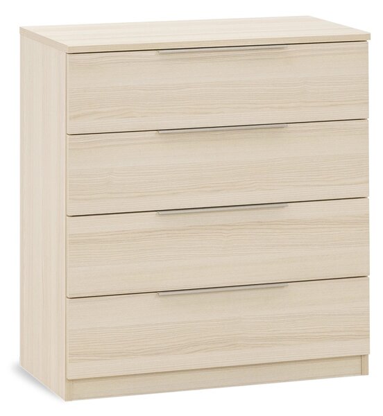 Komoda VARIO 4 Dub sametový, nerez úchytky