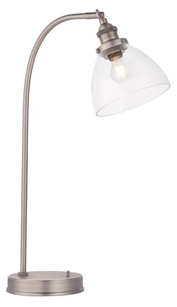 Endon 91740 - Stolní lampa HANSEN 1xE14/40W/230V matný chrom