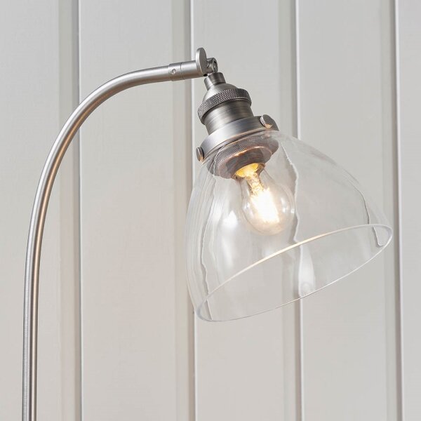 Endon 91740 - Stolní lampa HANSEN 1xE14/40W/230V matný chrom