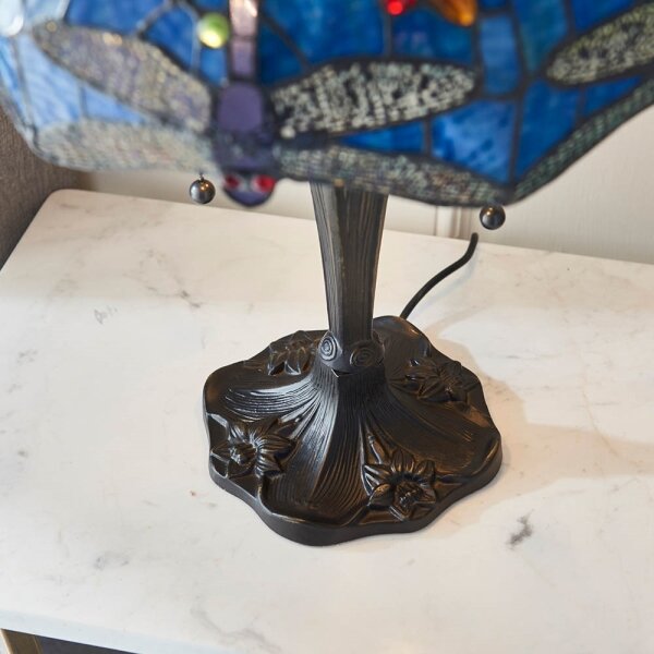 Endon 64089 - Stolní lampa Tiffany DRAGONFLY 2xE27/60W/230V pr. 41 cm