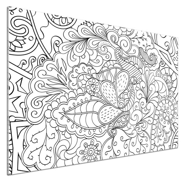 Skleněný panel do kuchynské linky Ornamenty pksh-122077054