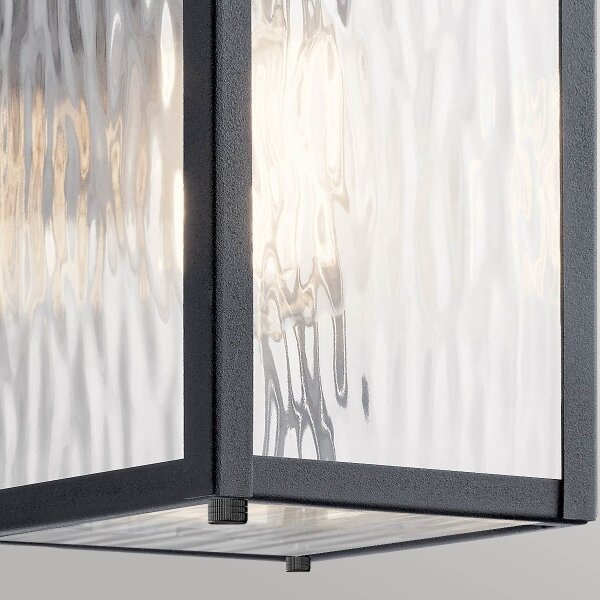 Kichler KL-CAPPANNA-S-BKT - Venk. nástě. svítidlo S CAPPANNA 1xE27/60W/230V IP44