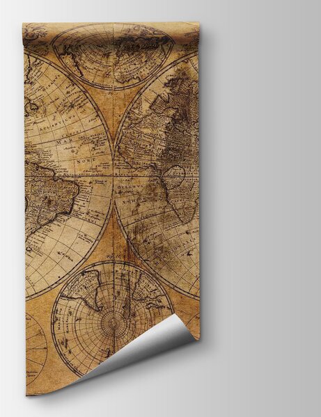Fototapeta Mapa světa, Fototapeta s mapou světa, Populární fototapety, u54415 - Tapeko.co.cz
