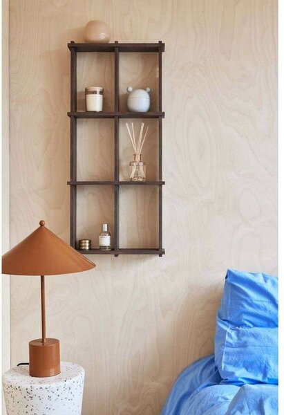 OYOY Living Design Stolní lampa Kasa, karamelová, kov, E14, Hnědá / rez, Obývací pokoj / jídelna, kov, Skandinávský