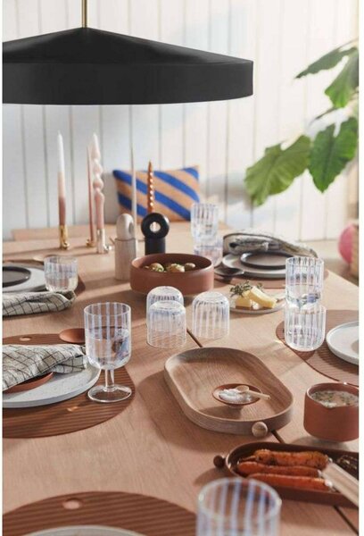 OYOY Living Design závěsné světlo Hat Large, černé, kovové, stmívatelný, Černá, Obývací pokoj / jídelna, kov, Skandinávský