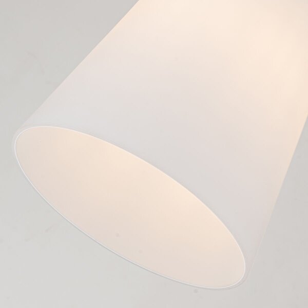 Quoizel STARING-MP-DG-OPAL-Lustr STARING 1xE27/40W/230V pr. 18,4 cm zlatá/bílá