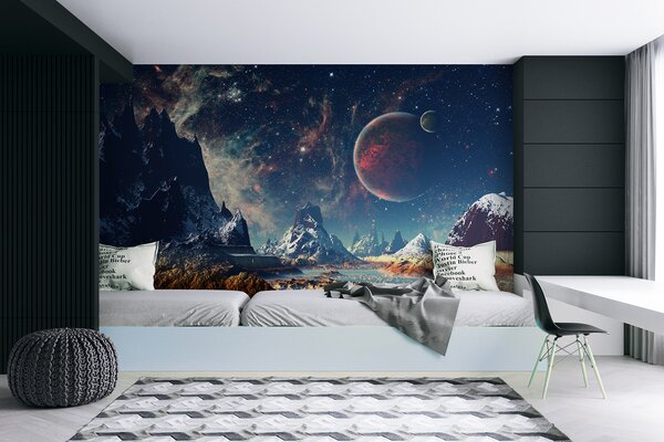 Fototapety Mimozemská krajina, Fototapety space, u55303 : uwalls.cz