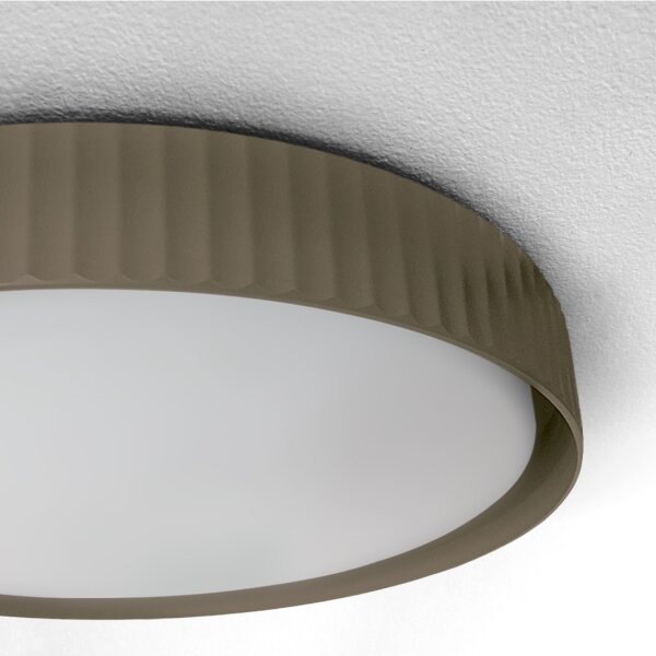 Brilagi - LED Stmívatelné stropní svítidlo LUCIA LED/48W/230V pr. 41 cm taupe+DO