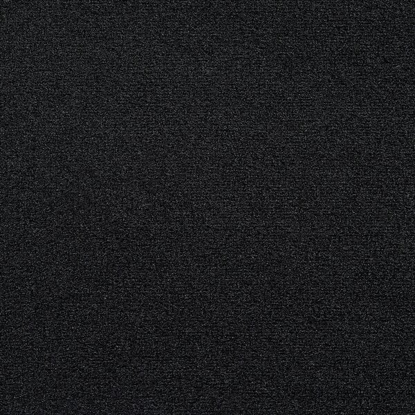 Postel s úložným prostorem Umělý samet LUBBON 180 x 200 cm Černá