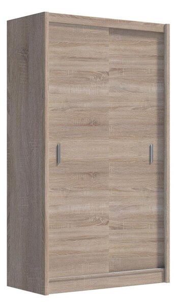 Šatní skříň s posuvnými dveřmi SAPHIRA 150x215x61 cm dub sonoma