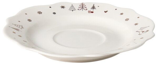Sada 20 kusů nádobí PERILLA Porcelán Bílá
