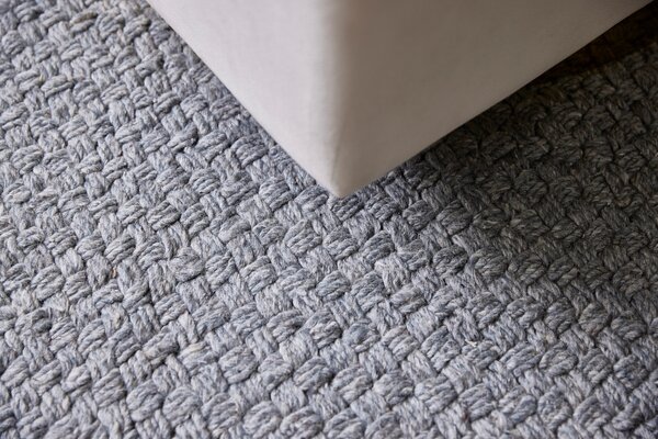 Diamond Carpets India, Ručně vázaný kusový koberec New Town DE 10032 Grey Mix, 80x150, šedá, ložnice
