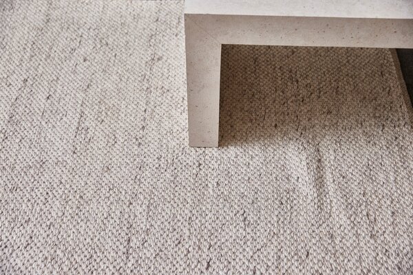 Diamond Carpets India, Ručně vázaný kusový koberec Salt DE 4061, 80x150, bílá, ložnice