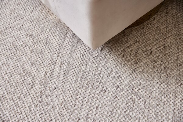 Diamond Carpets India, Ručně vázaný kusový koberec Salt DE 4061, 80x150, bílá, ložnice
