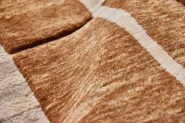 Diamond Carpets India Ručně vázaný kusový koberec Filippo DESP P113 Brown Mix - 120x170 cm