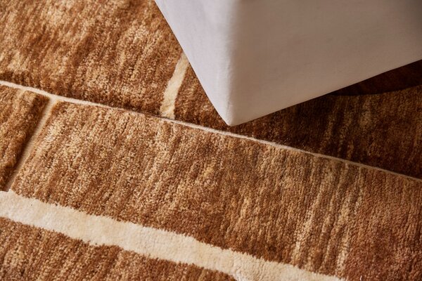 Diamond Carpets India Ručně vázaný kusový koberec Filippo DESP P113 Brown Mix - 120x170 cm