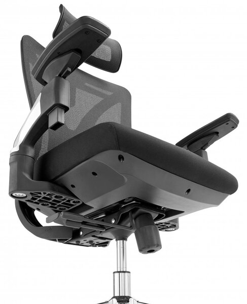 Kancelářská ergonomická židle Neoseat THOMAS — černá, nosnost 150 kg