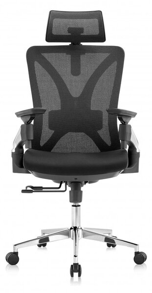 Kancelářská ergonomická židle Neoseat THOMAS — černá, nosnost 150 kg