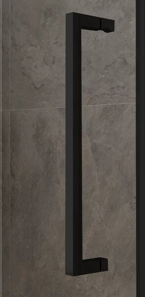 Madlo Black dvoubodové pro WM sprchové dveře, 42 cm