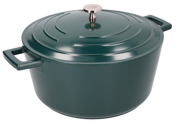 Hrnec MasterClass 28 cm 5 l indukční nepřilnavý tmavě zelený MCMCRD28GRN