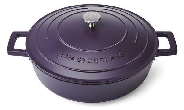 Hrnec MasterClass 28 cm 4 l indukční nepřilnavý lilkový MCMSCRD28PUR