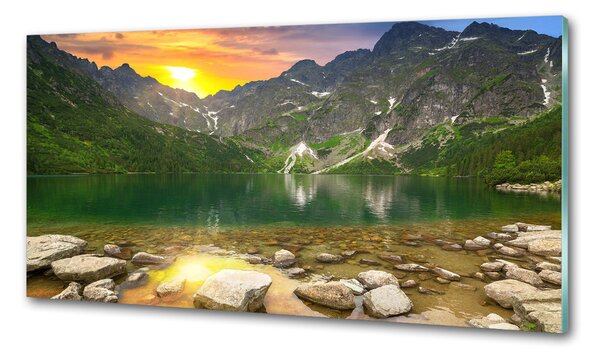 Panel do kuchyně Mořské oko Tatry pksh-123444571