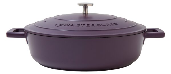 Hrnec MasterClass 28 cm 4 l indukční nepřilnavý lilkový MCMSCRD28PUR