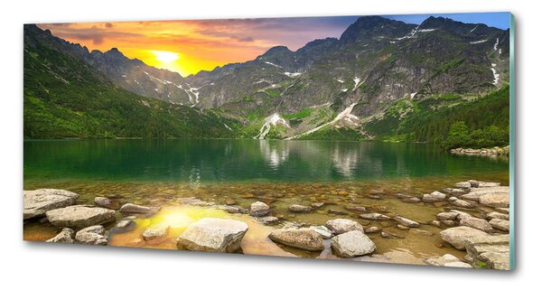 Panel do kuchyně Mořské oko Tatry pksh-123444571