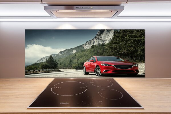 Panel do kuchyně Auto v horách pksh-123522493