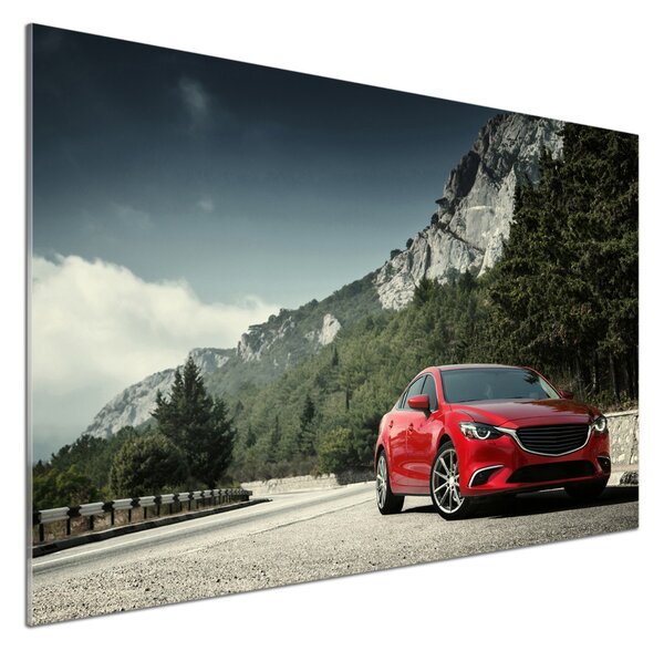 Panel do kuchyně Auto v horách pksh-123522493