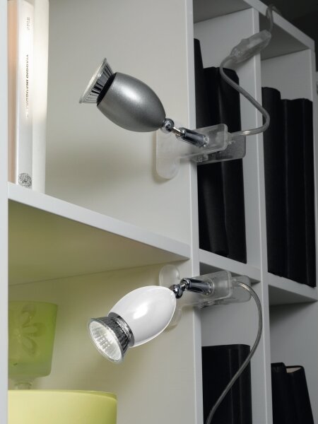 Eglo 93119 - LED lampa s klipem BANNY 1 1xGU10/3W/230V