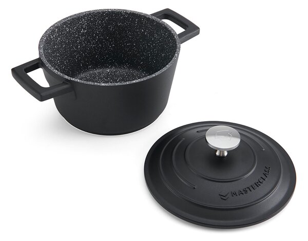 Hrnec MasterClass 16 cm 1,4 l indukční nepřilnavý černý MCMCRD16