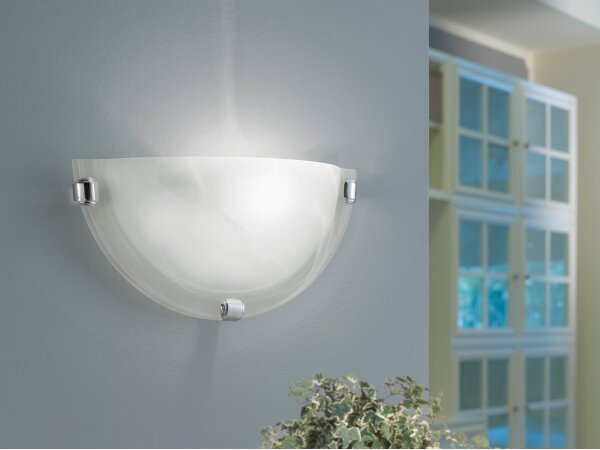 Eglo 7188 - Nástěnné svítidlo SALOME 1xE27/60W/230V alabastrové sklo