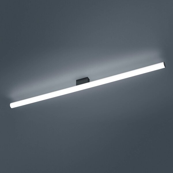 Helestra Loom LED osvětlení zrcadla černá 120 cm, Bílá / opál, Koupelna, Plast, Moderní