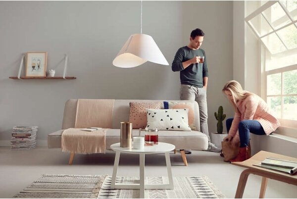 Philips 40950/31/PN - Stropní závěsné svítidlo E27/60W/230V