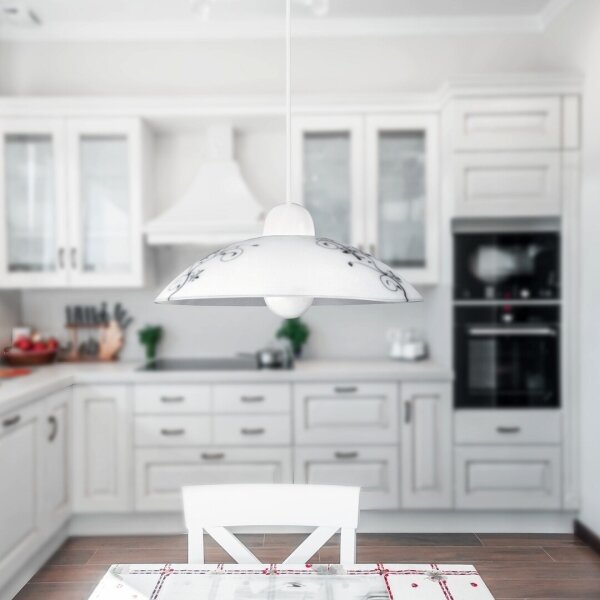 Rabalux 1848 - Lustr BLOOMY 1xE27/60W/230V